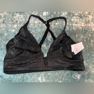 Auden, Target Brand NWT! Black sparkle bralette. Size XL